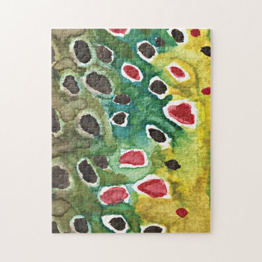 Braunfisch Puzzle (Vertikal)