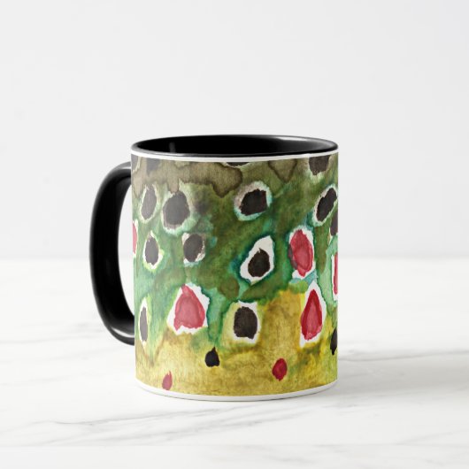 Braunfisch Tasse (Vorderseite Links)