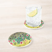 Braunfisch Untersetzer (Seite)