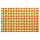 Braungelbes Hahnentrittmuster Karierter Karo Stoff (Fat Quarter (45,7 x 55,9 cm))