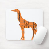 Braungiraffe Mousepad (Mit Mouse)