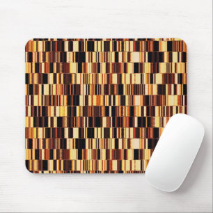 Braunglasmuster Mousepad