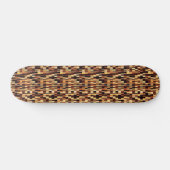 Braunglasmuster Skateboard (Horizontal)