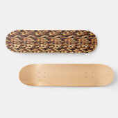 Braunglasmuster Skateboard (Horizontal)
