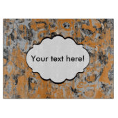 Braungraue Textur Schneidebrett (Vorderseite)