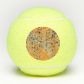 Braungraue Textur Tennisbälle (Vorderseite)