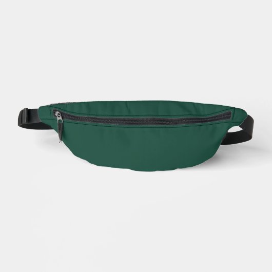 Braungrün (Vollfarbe) Bauchtasche (Vorderseite)