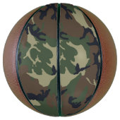 Braungrüne Tarnung Basketball (Vertikal)