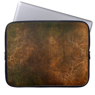 Braungrunge Vintag Laptopschutzhülle
