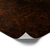 Braungrunge Vintag Poster (Ecke)