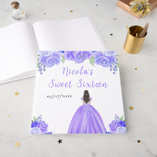 Braunhaar Prinzessin Lila Sweet 16 Gästebuch