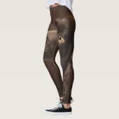 Braunhaarhund Leggings (Links)