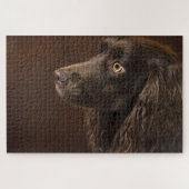 Braunhaarhund Puzzle (Horizontal)