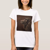 Braunhaarhund T-Shirt (Vorderseite)