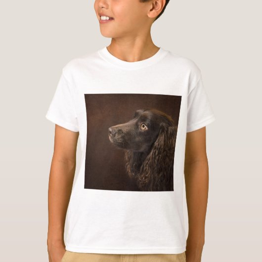 Braunhaarhund T-Shirt (Vorderseite)
