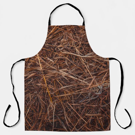 Braunhaie Schürze (Vorderseite)