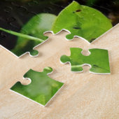 Braunhegdehos auf Gras Puzzle (Seite)