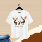 Braunhirsche T-Shirt