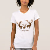 Braunhirsche T-Shirt (Vorderseite)