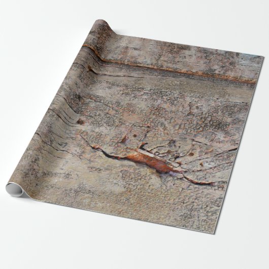 Braunholz Geschenkpapier (Ungerollt)