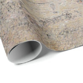 Braunholz Geschenkpapier (Rolleneckpunkt)