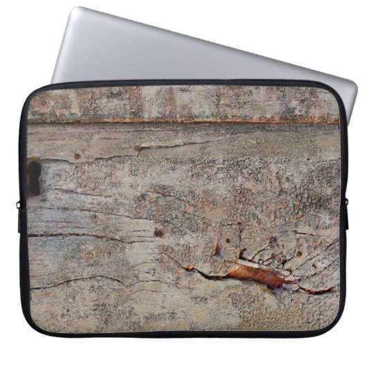 Braunholz Laptopschutzhülle (Vorderseite)