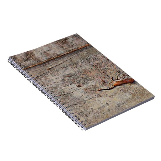 Braunholz Notizblock (Rechte Seite)