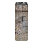 Braunholz Thermosbecher (Rückseite)