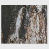 Braunholzbügel Geschenkpapier (Flach)