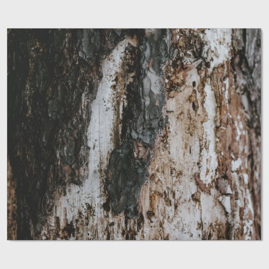 Braunholzbügel Geschenkpapier (Flach)