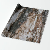 Braunholzbügel Geschenkpapier (Ungerollt)