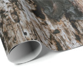 Braunholzbügel Geschenkpapier (Rolleneckpunkt)