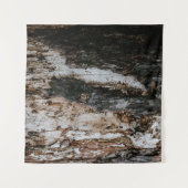 Braunholzbügel Wandteppich (Vorderseite (Horizontal))