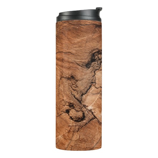 Braunholzdesign Thermosbecher (Nach links gedreht)