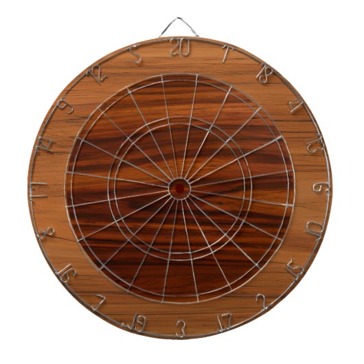 Braunholzgewebe Dartscheibe (vorne)