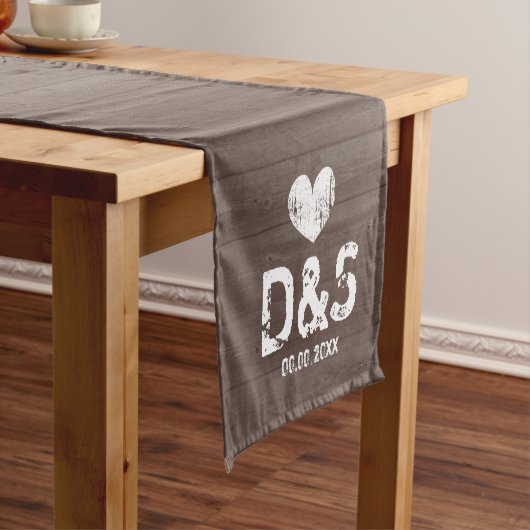 Braunholzkorn Land Hochzeitsrunde Läufer (Beispiel)