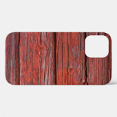 Braunholzplättchen Case-Mate iPhone Hülle (Rückseite (Horizontal))