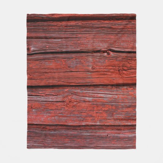 Braunholzplättchen Fleecedecke (Vorderseite)