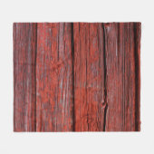 Braunholzplättchen Fleecedecke (Vorderseite (Horizontal))