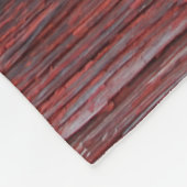 Braunholzplättchen Fleecedecke (Ecke)