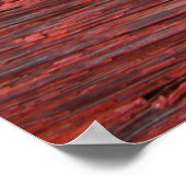 Braunholzplättchen Poster (Ecke)