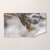 Braunhörnchen-Wildfotografie Badhandtuch Set (Handtuch)