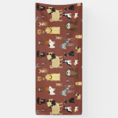 Braunhunde Banner (Vertikal)