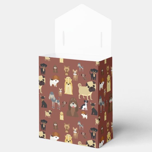 Braunhunde Geschenkschachtel (Geöffnet)