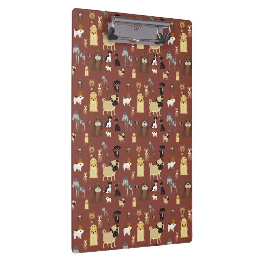 Braunhunde Klemmbrett (Rechts)