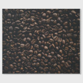 Braunkaffee Geschenkpapier (Flach)