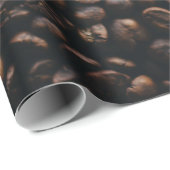 Braunkaffee Geschenkpapier (Rolleneckpunkt)