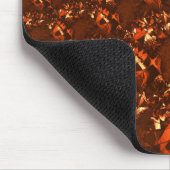 Braunkorallenblüte und ähnlich geprägt mousepad (Ecke)