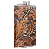 Braunleder Flachmann (Rechts)