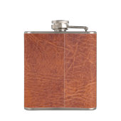 Braunleder Flachmann (Rückseite)